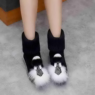Fendi Casual Fashion boots Women--008